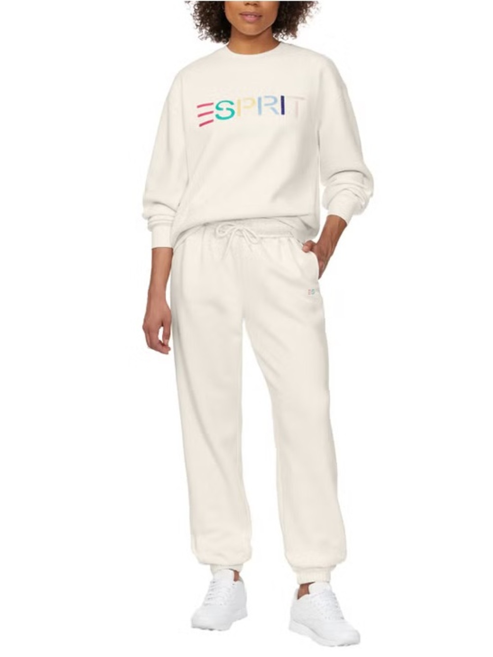 Esprit Costco Crewneck Sweatshirt Women’s Retro Logo - Picture 4 of 7